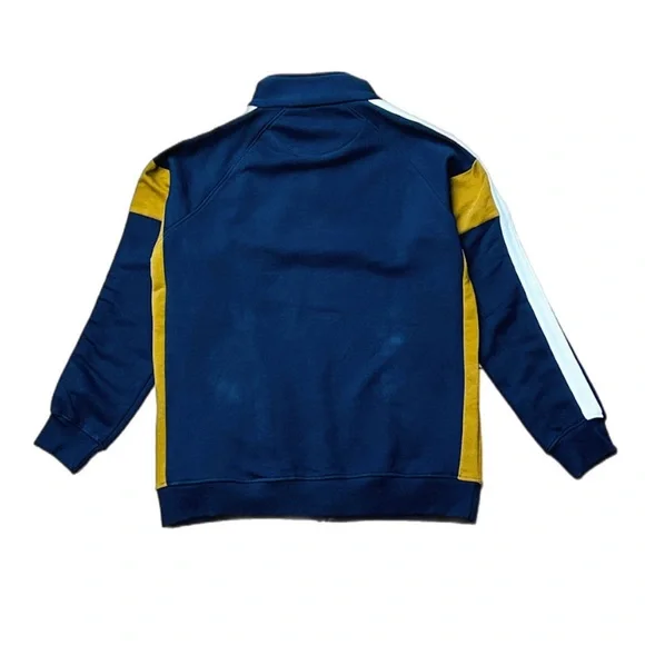 Atiziano Lawrence Indigo zip up sweatshirt